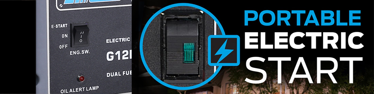 Pulsar G12KBN Heavy Duty Portable Dual Fuel Generator - Newegg.com